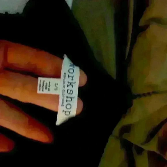 Workshop ladies sweater size large.black and white check Excellent condition - Picture 4 of 4